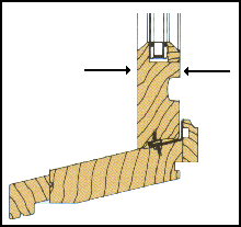 Graphic: Typical Double Hung Sill